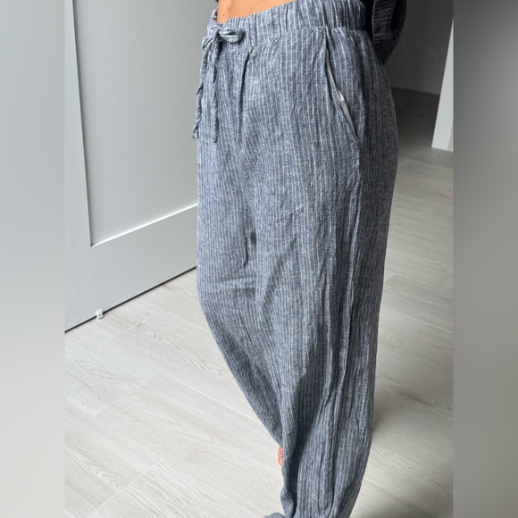 nakd Pants - Gray Striped Women's Pants
